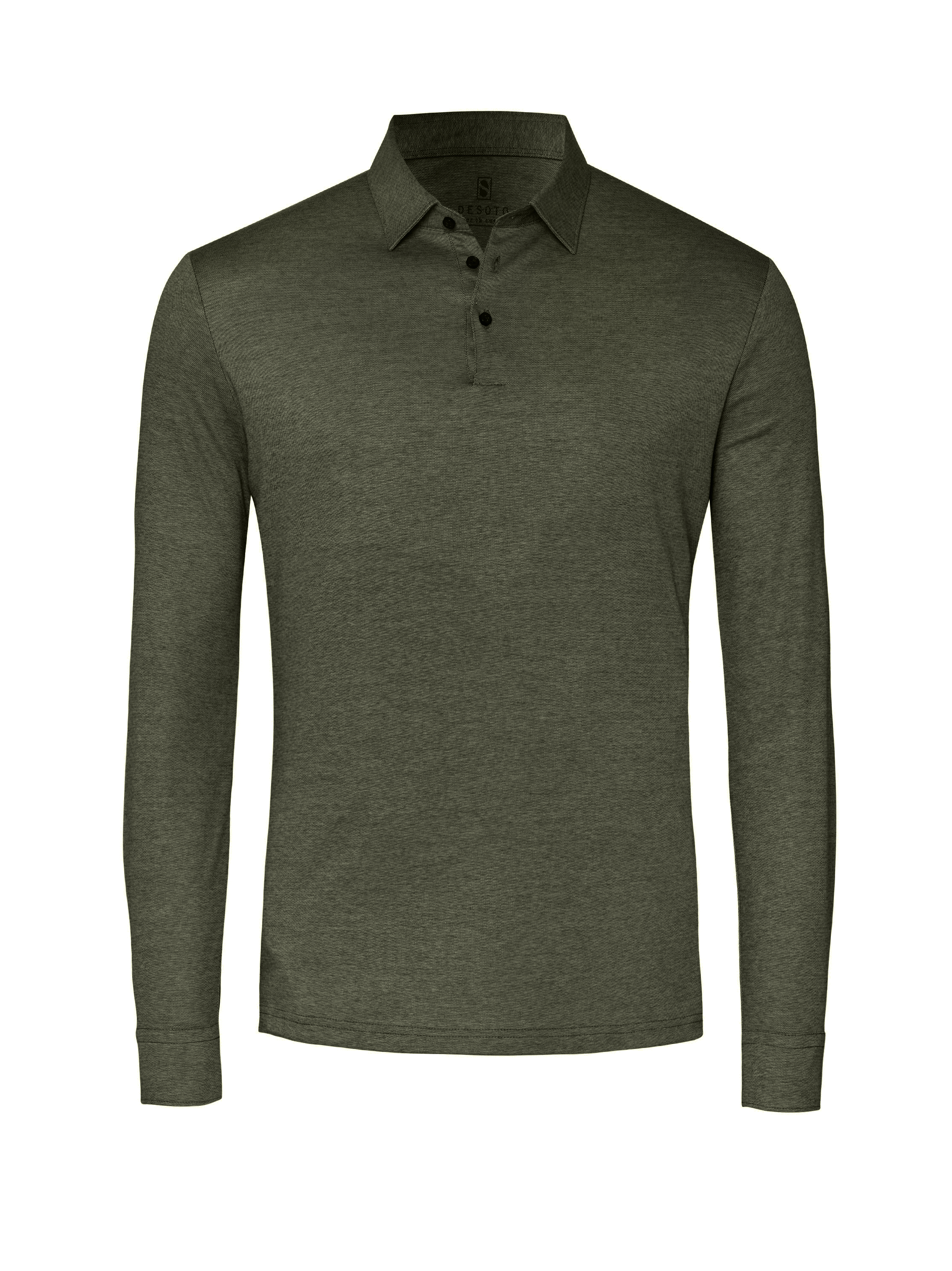 Polo Essential Polo Kent forrest green pique hollow