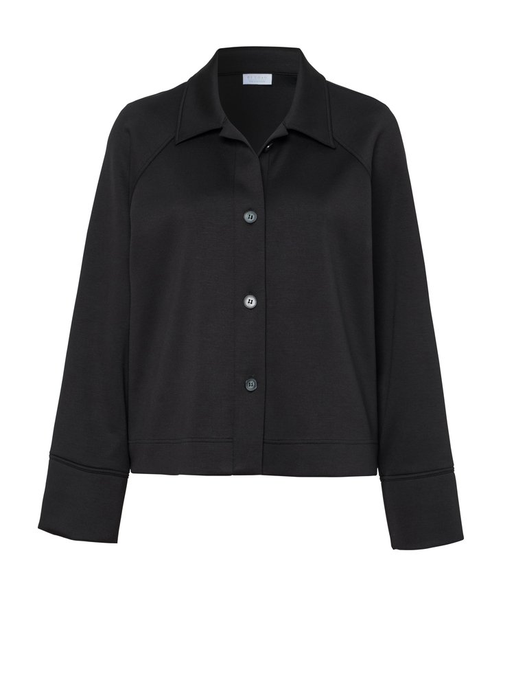 Womens blouse Sina in black, product view
