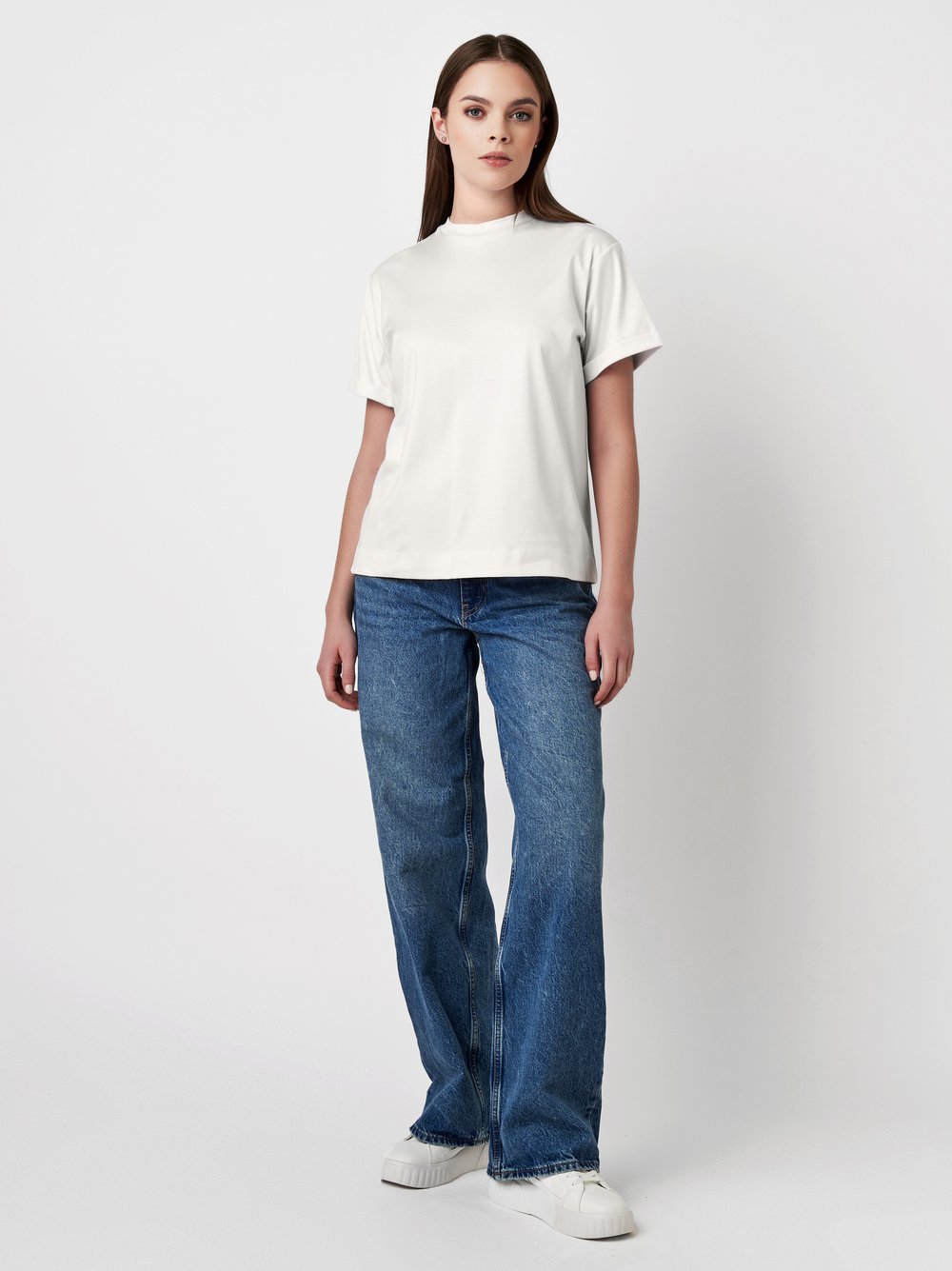 Shirt Alexa off white Outfitansicht Shirt Alexa off white Outfitansicht