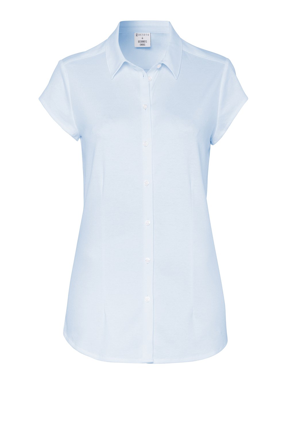 Bluse Pia small stripe white blue Freisteller