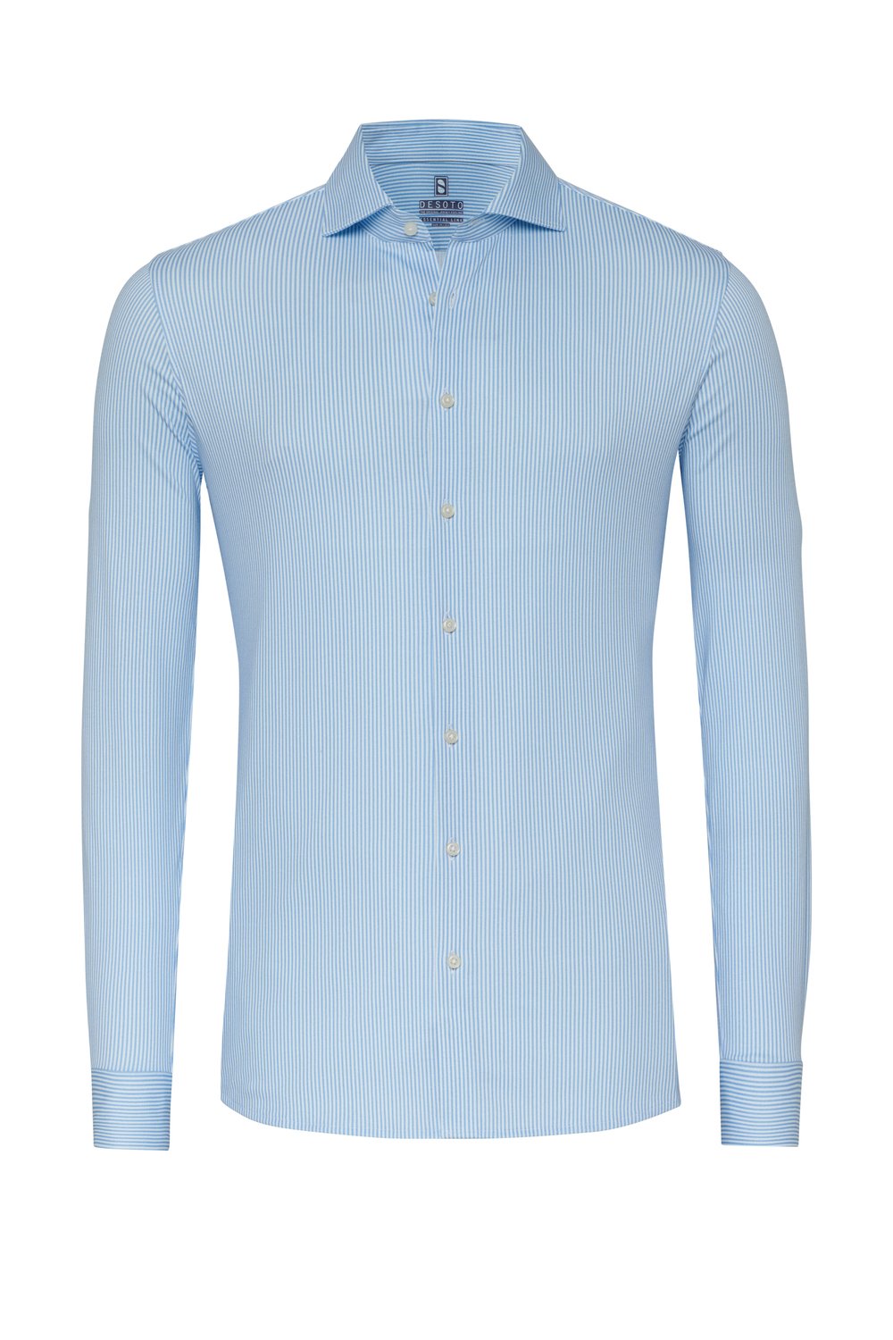 Hemd Essential Hai light blue stripe Freisteller Hemd Essential Hai light blue stripe Freisteller