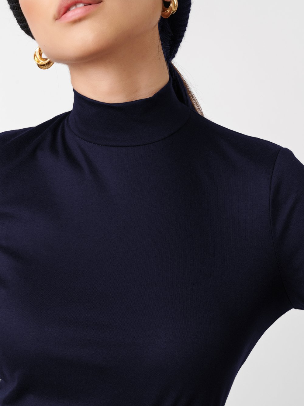 Pullover Anna navy Detailansicht