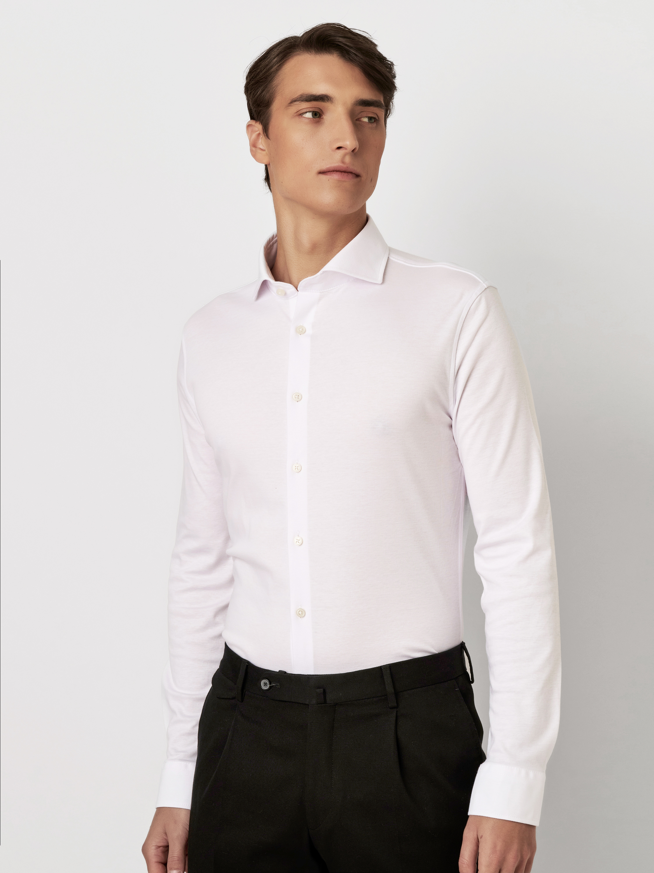 Shirt | Style »Essential Hai« solid white