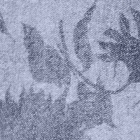 Color swatch of pants in blue bleached denim with blue