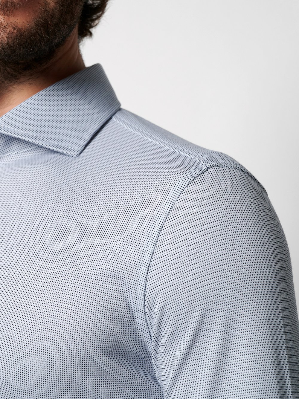 Hemd Essential Hai navy dots Detailansicht Hemd Essential Hai navy dots Detailansicht