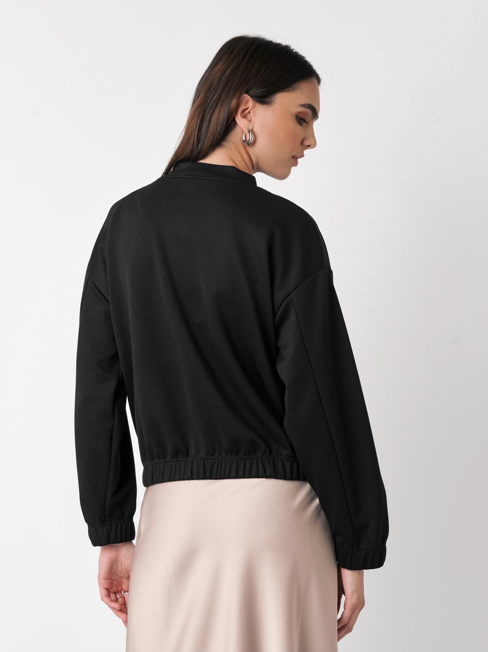 Jacket Selma black rear view