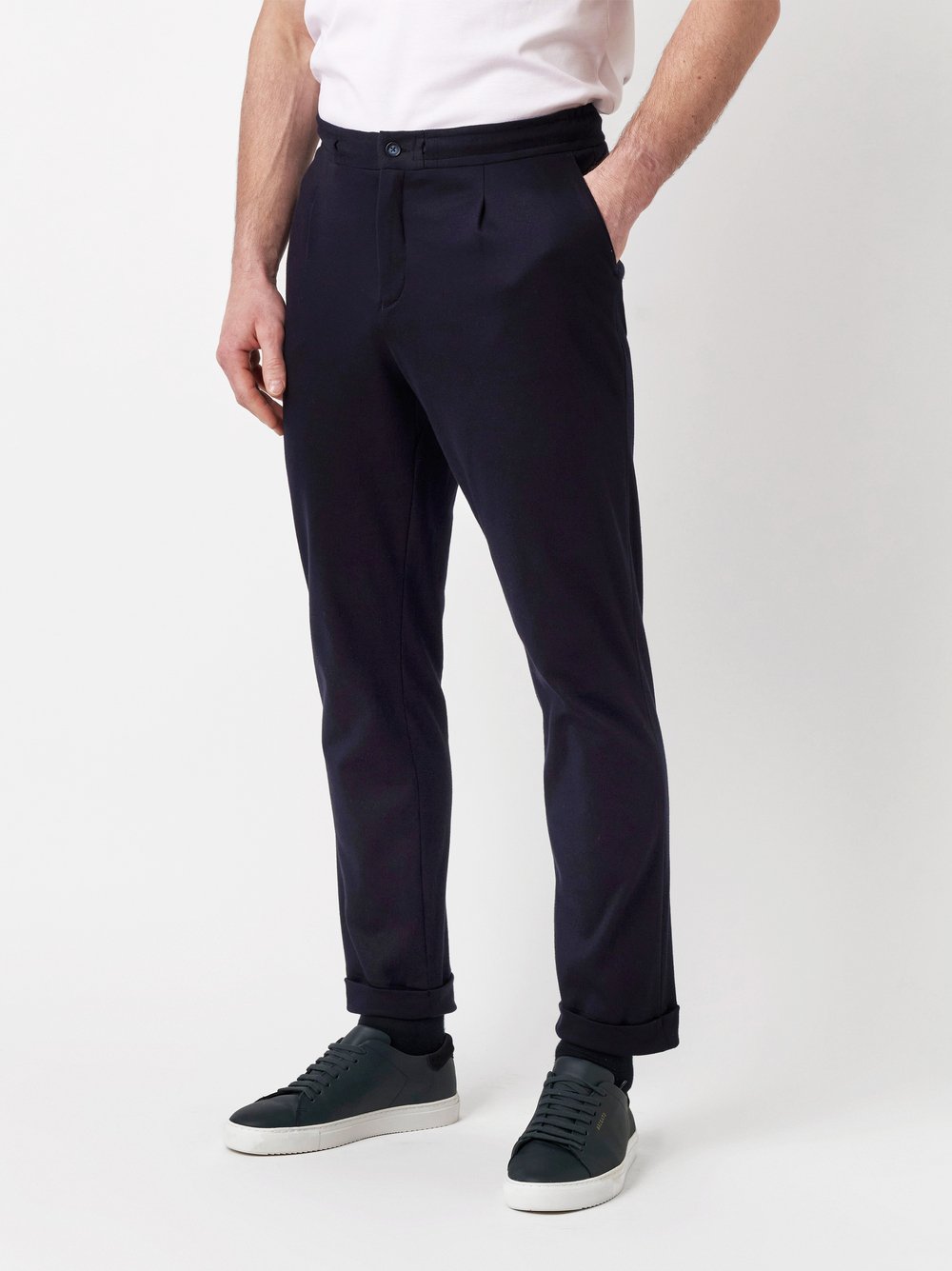 Trousers | Style »Casual Pant« solid navy