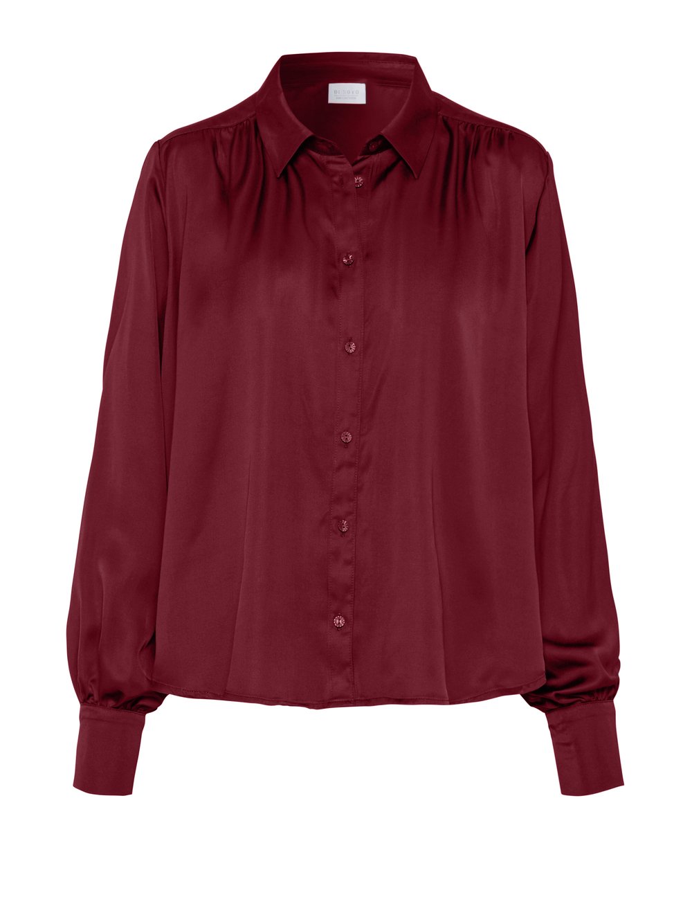 Blouse Lena burgundy hollow