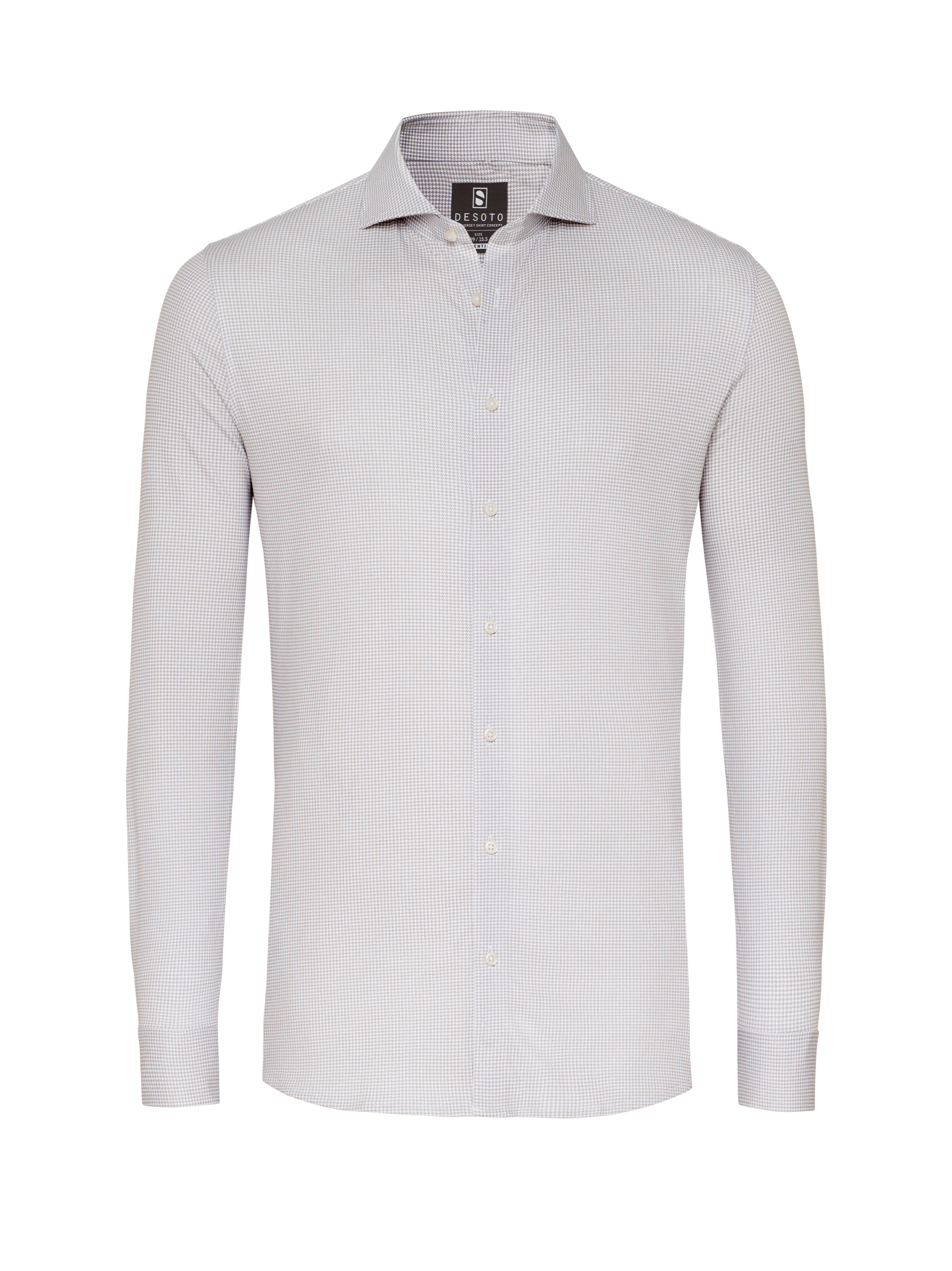 Hemd Essential Hai grey houndstooth Freisteller Hemd Essential Hai grey houndstooth Freisteller
