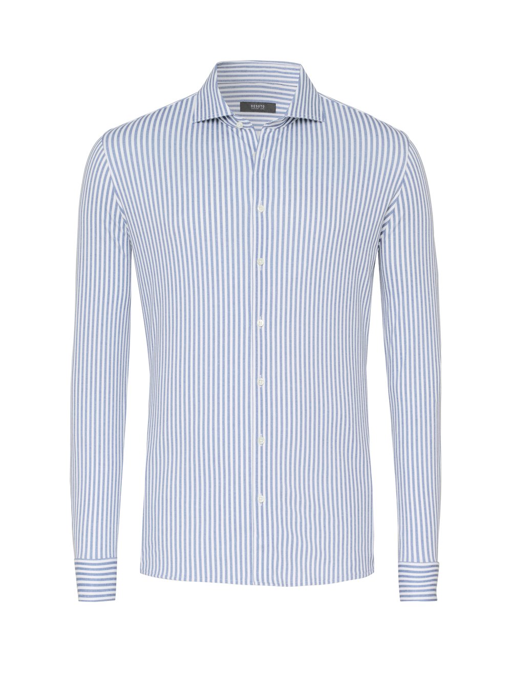 Shirt Luxury Hai light blue white stripes hollow Shirt Luxury Hai light blue white stripes hollow