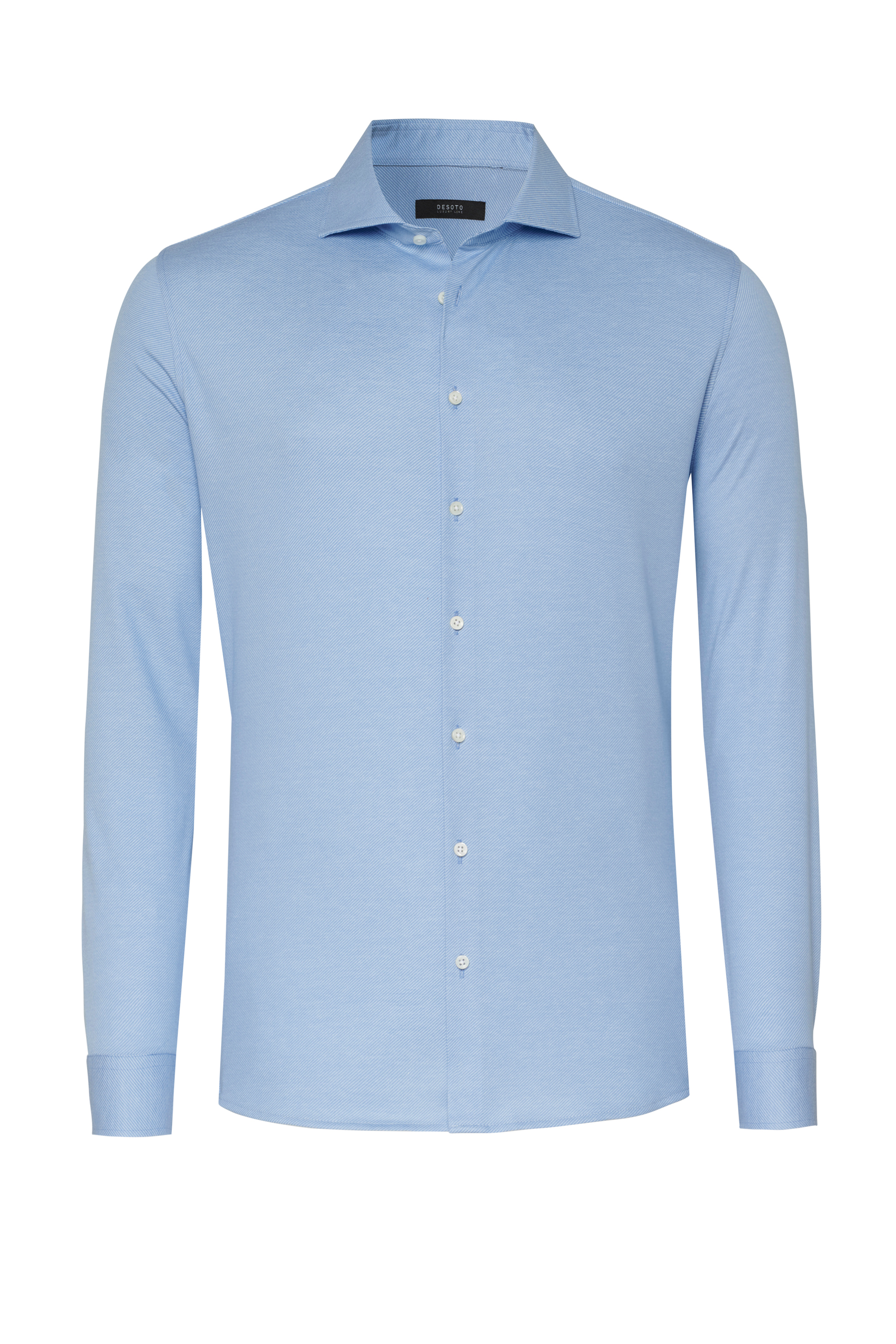 Shirt Luxury Hai blue twill hollow Shirt Luxury Hai blue twill hollow