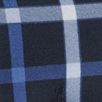 Color swatch of shirt in blue big check