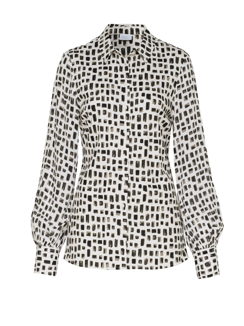 Bluse Pia little squares green Freisteller