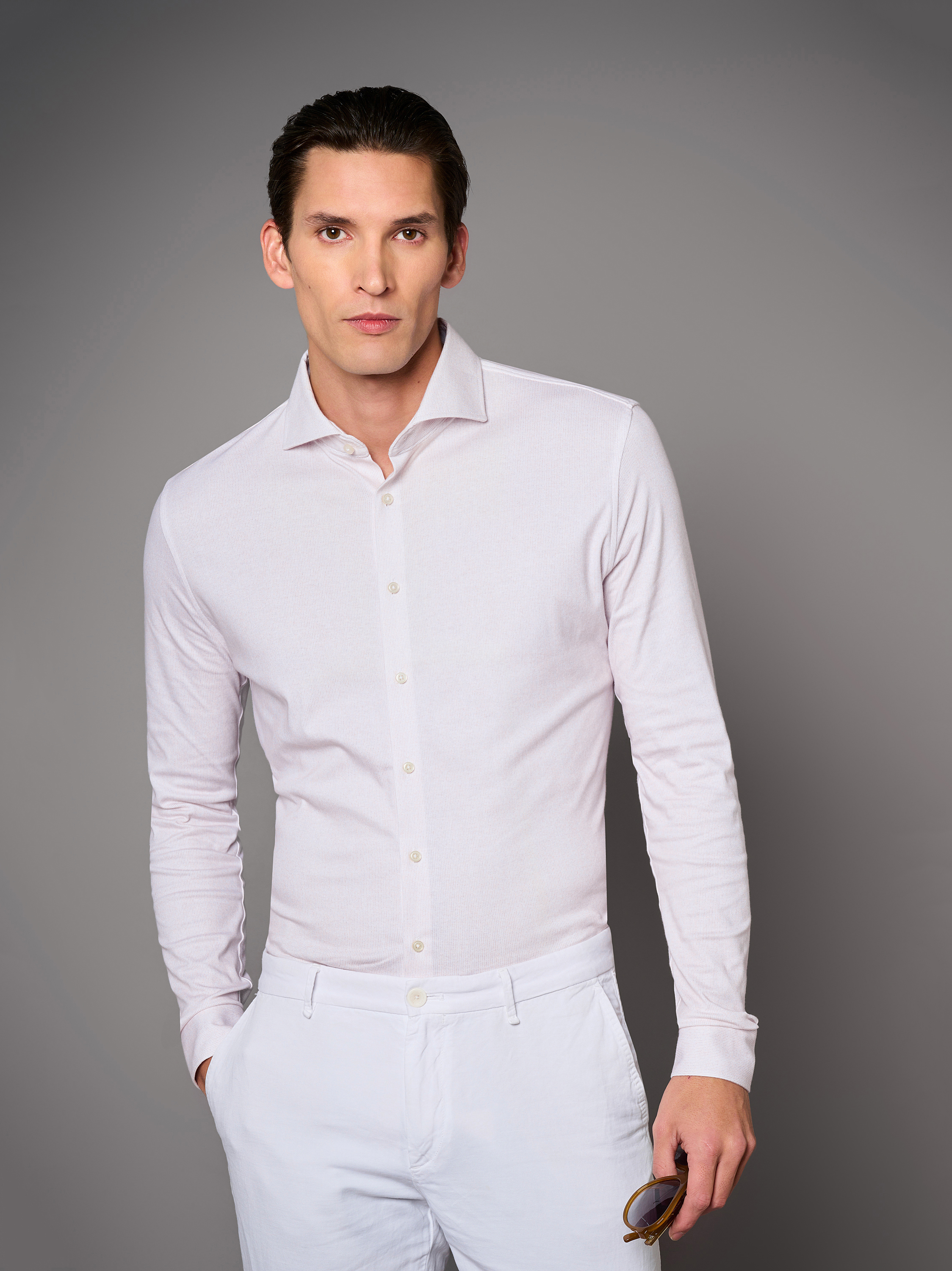 Shirt | Style »Luxury Hai« red dots