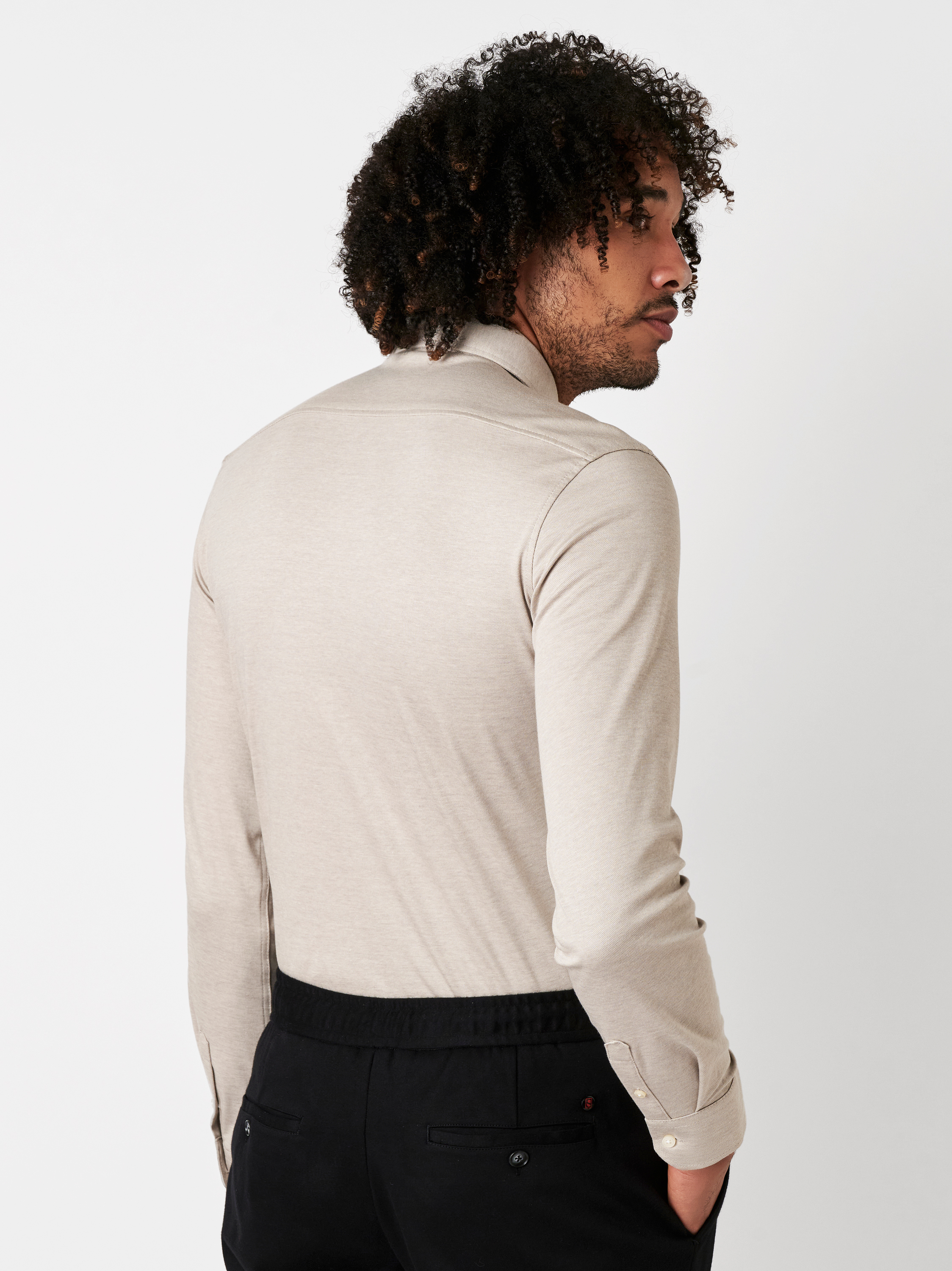 Hemd Essential Hai light sonte pique Rueckansicht Hemd Essential Hai light sonte pique Rueckansicht