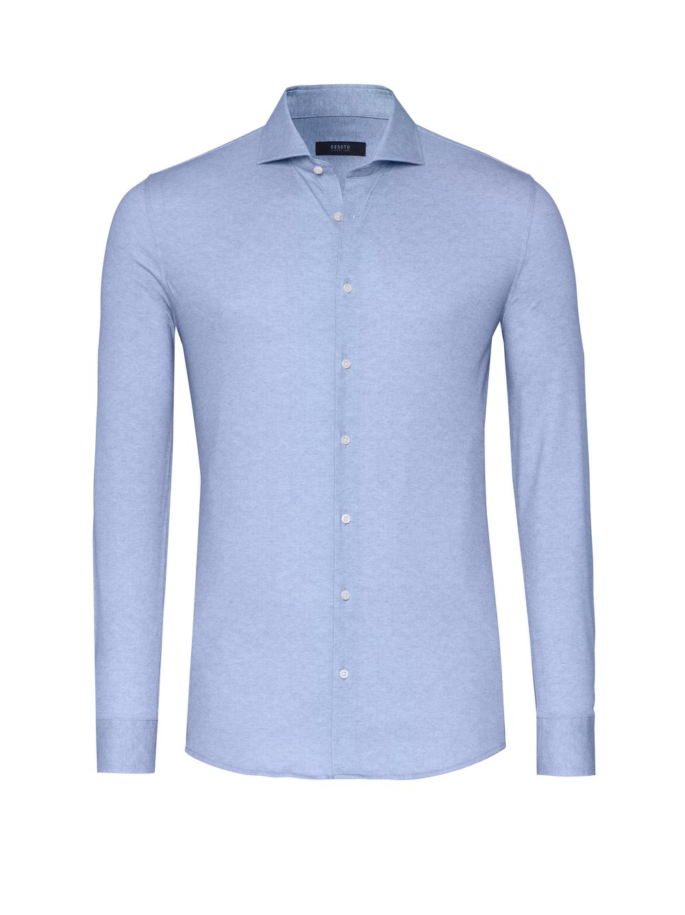 Shirt Luxury Hai light blue herringbone hollow Shirt Luxury Hai light blue herringbone hollow