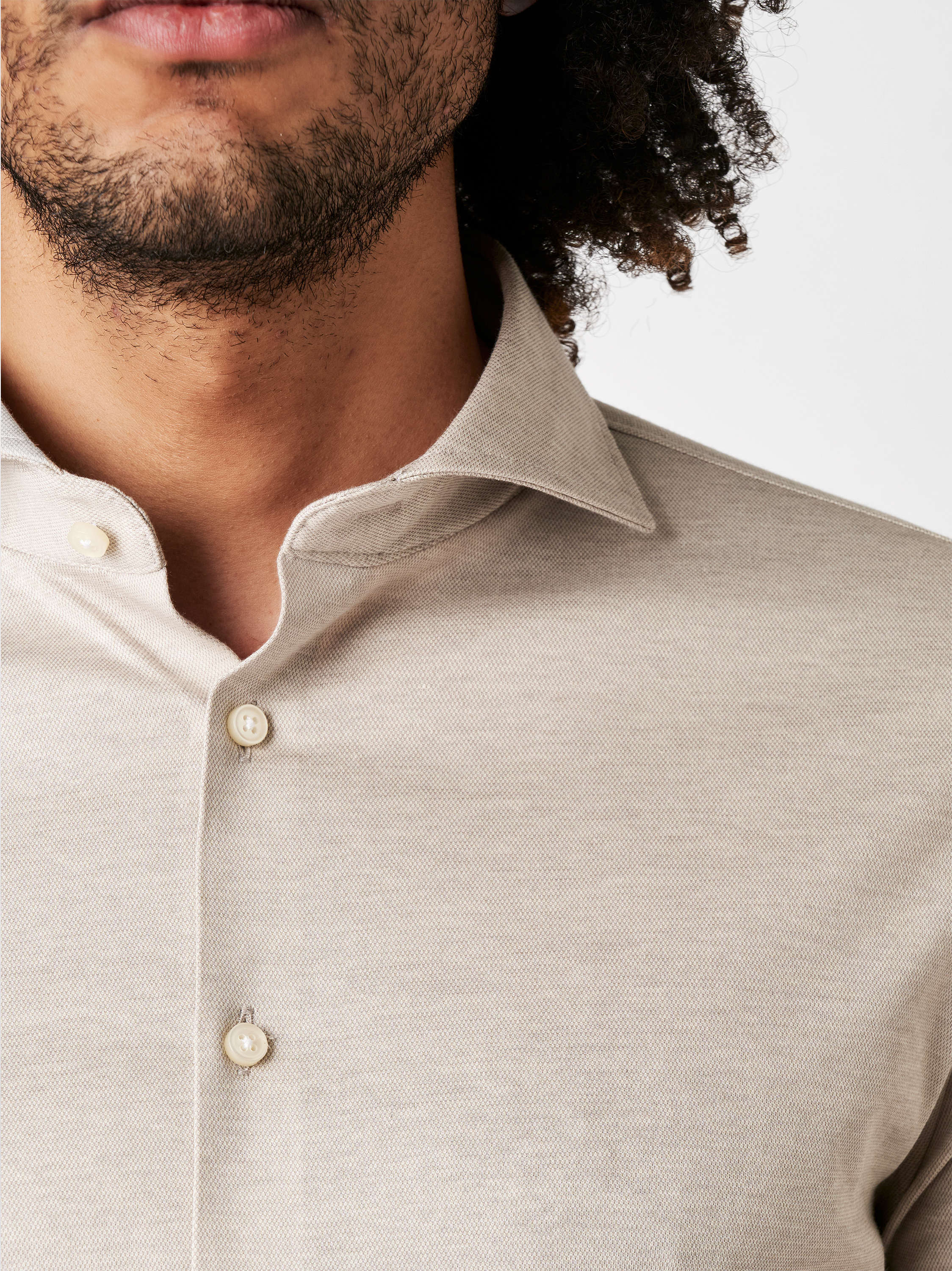 Hemd Essential Hai light sonte pique Detailansicht Hemd Essential Hai light sonte pique Detailansicht