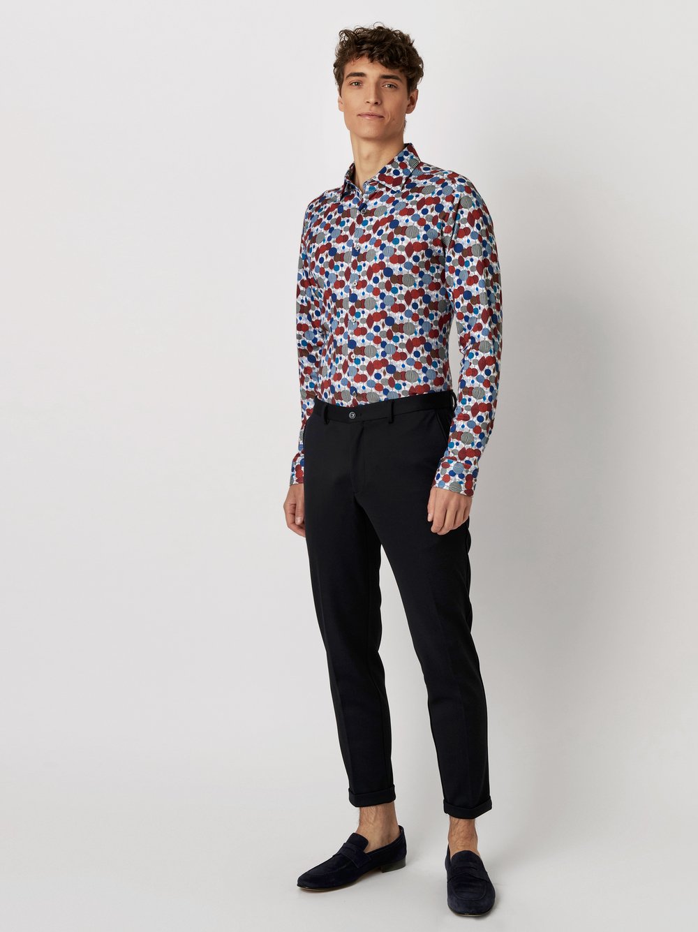 Hemd Casual Kent colorful lantern Outfitansicht
