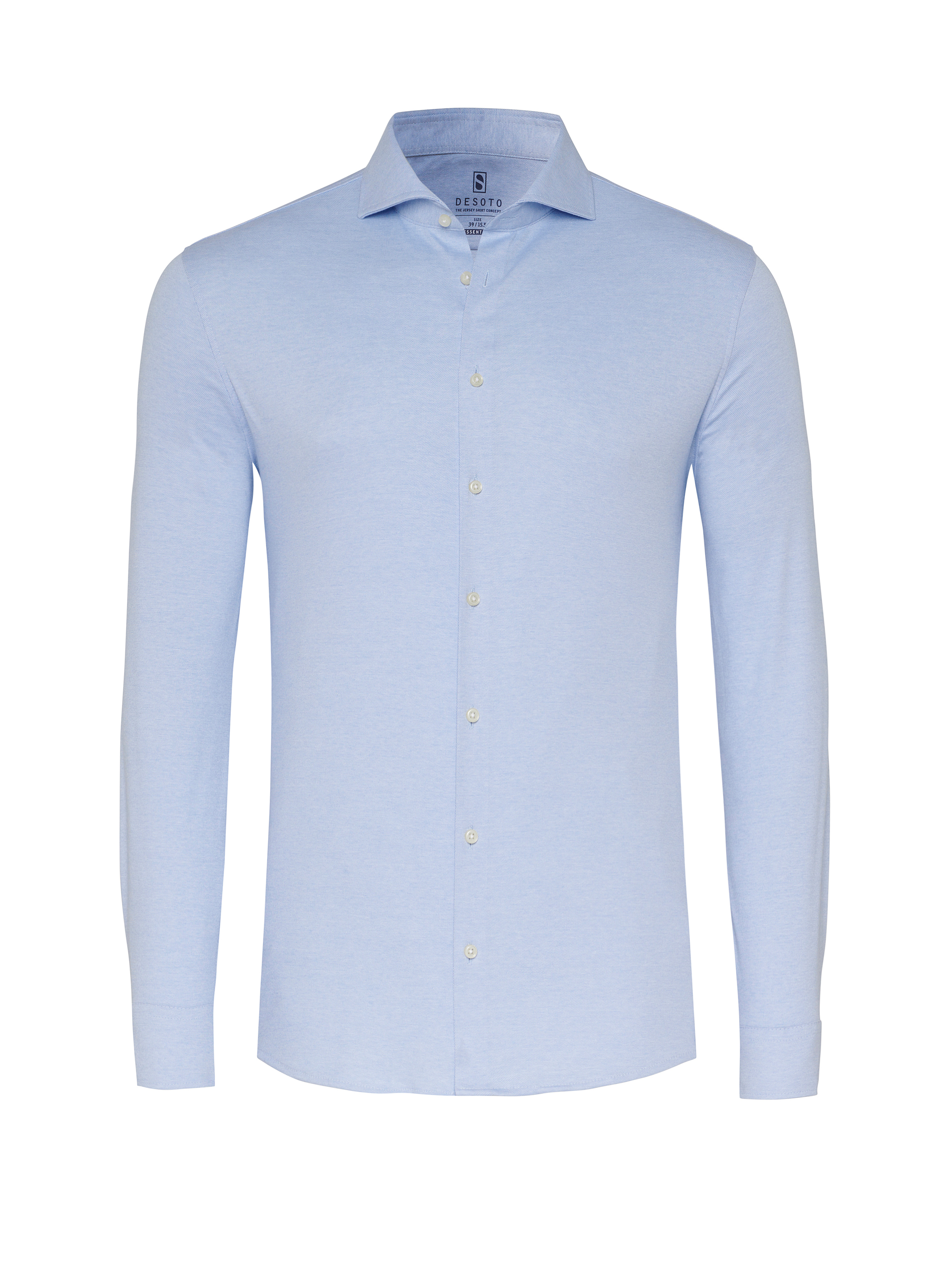 Shirt Essential Hai light blue pique hollow Shirt Essential Hai light blue pique hollow