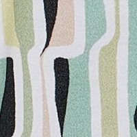 abstract apple mint black