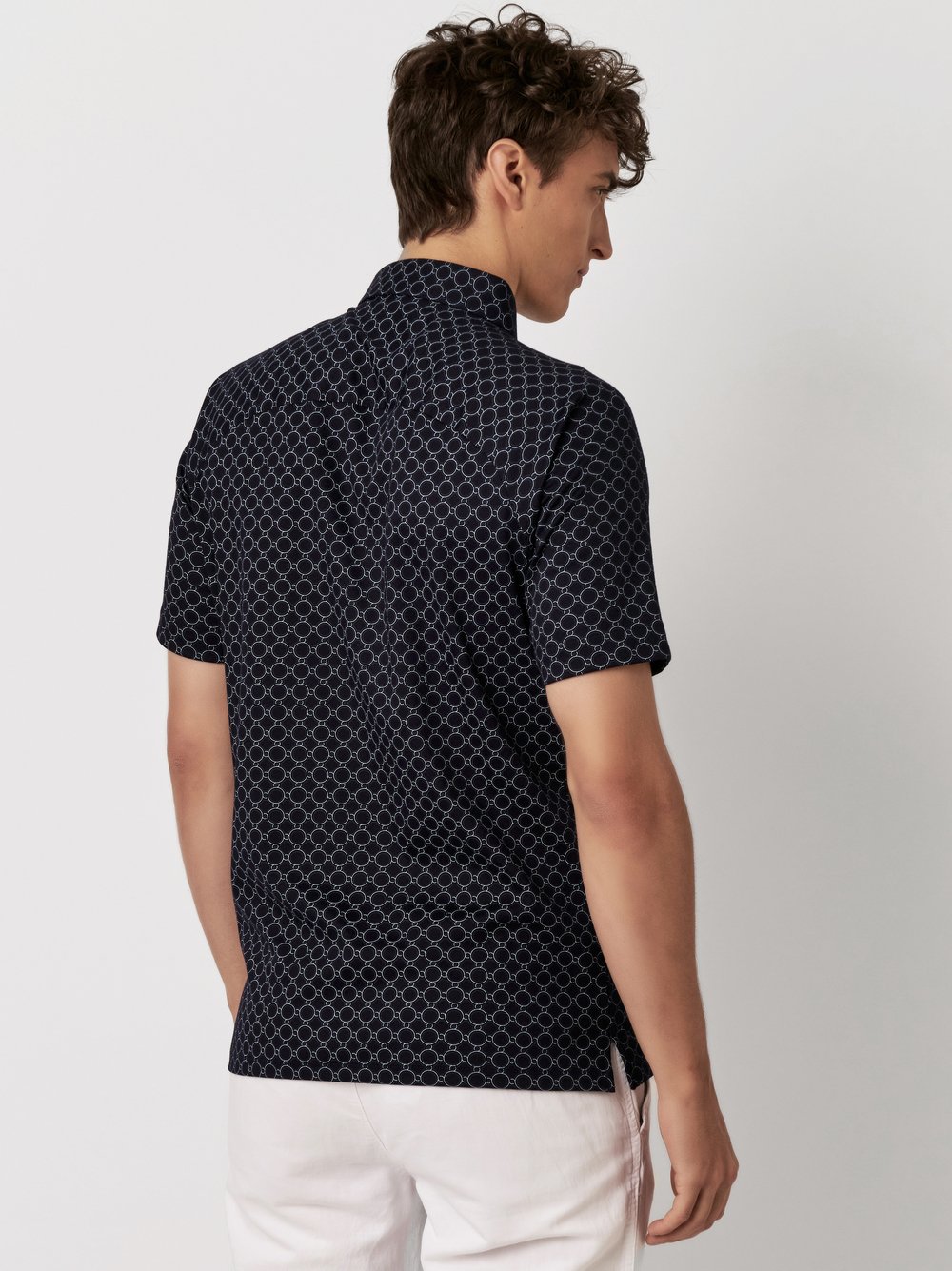Polo Casual Polo Kent dark rings Rueckansicht