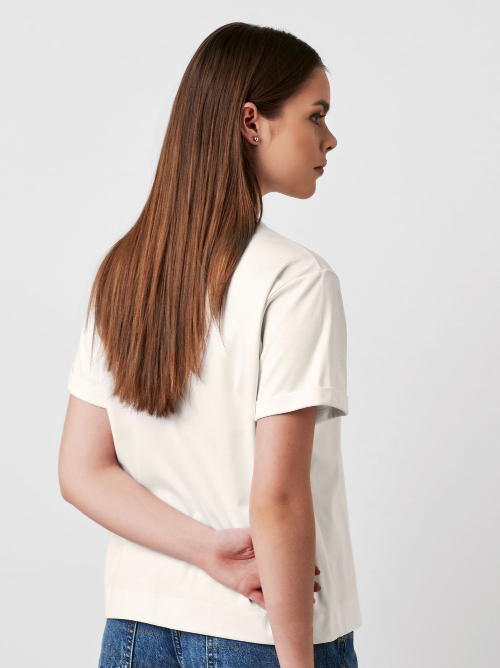 Shirt Alexa off white Rueckansicht Shirt Alexa off white Rueckansicht