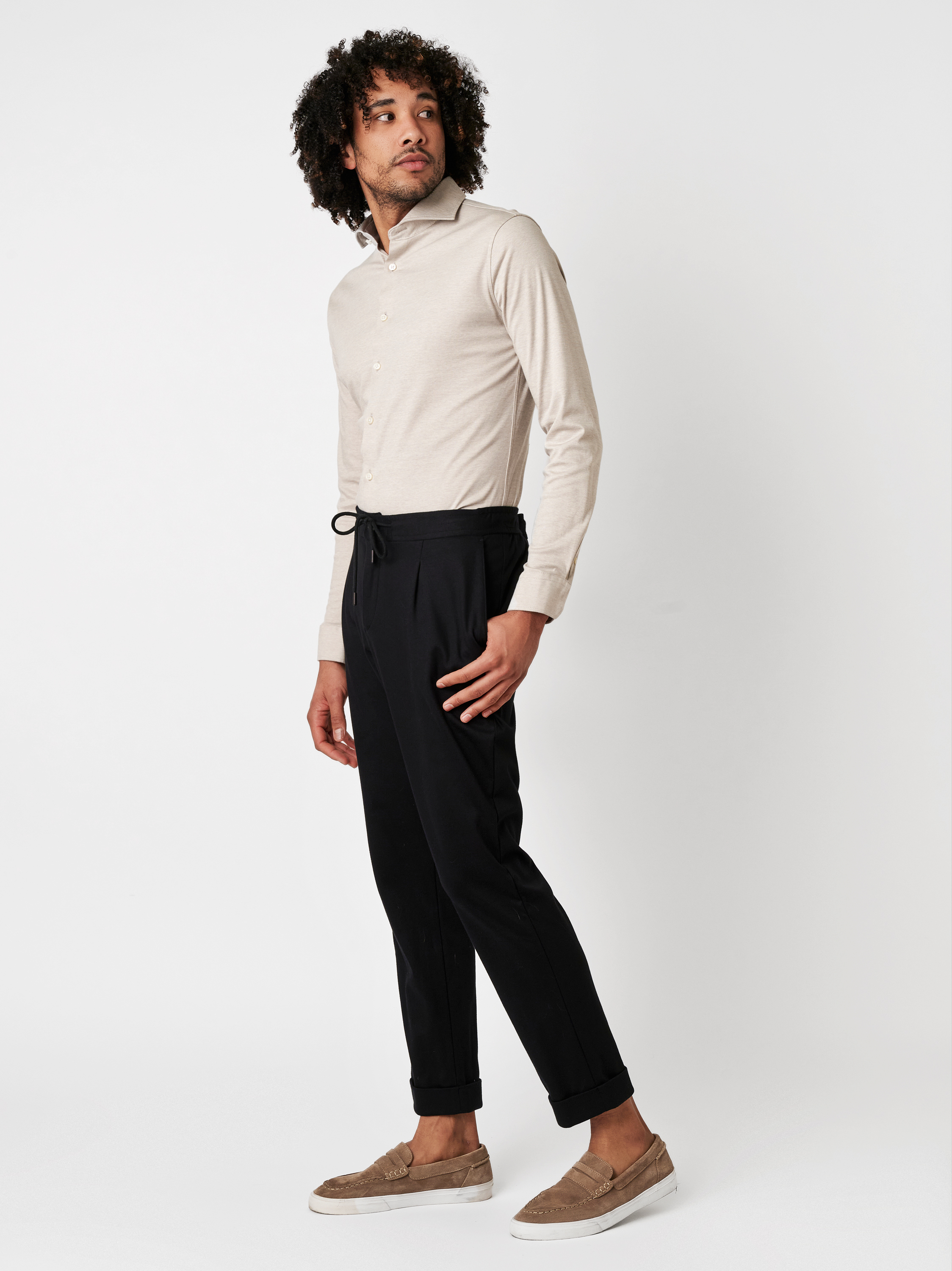 Hemd Essential Hai light sonte pique Outfitansicht Hemd Essential Hai light sonte pique Outfitansicht