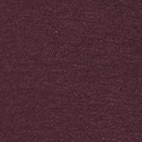 dark burgundy piqué