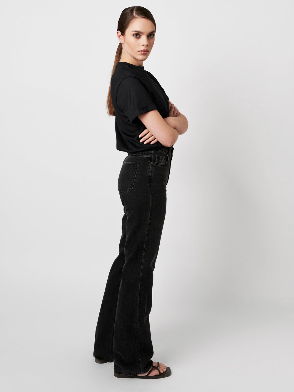 Shirt Alexa black outfit view Shirt Alexa black outfit view