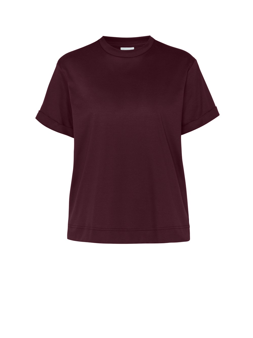 Womens shirt Alexa in burgundy, product view