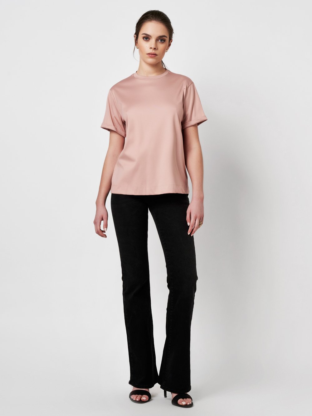 Shirt Alexa salmon outfit view Shirt Alexa salmon outfit view