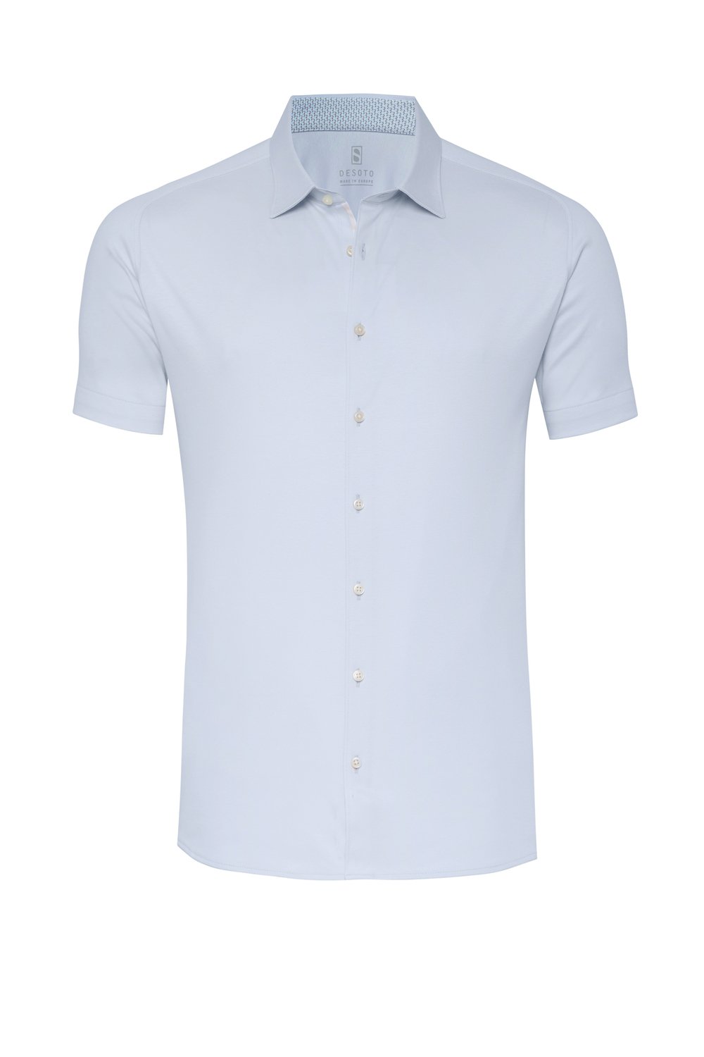 Hemd Casual Kent solid light blue Freisteller