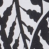 tropical leaves black